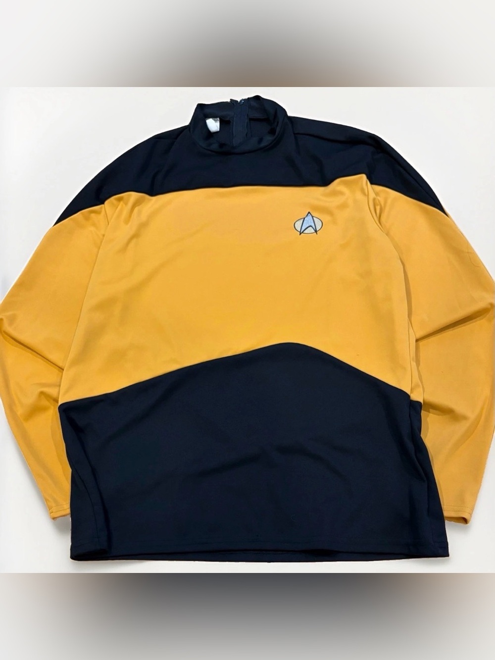 90s Vintage Star Trek Costume Captain Kirk Rubies Size XL Made in USA Cosplay
